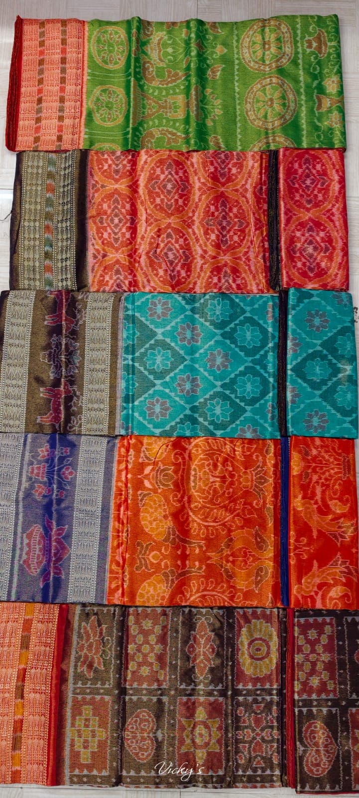 Sambalpuri Cotton Tissue Saree